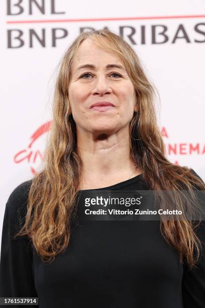 Director Shira Piven attends a photocall for the movie "The Performance" during the 18th Rome Film Festival at Auditorium Parco Della Musica on...