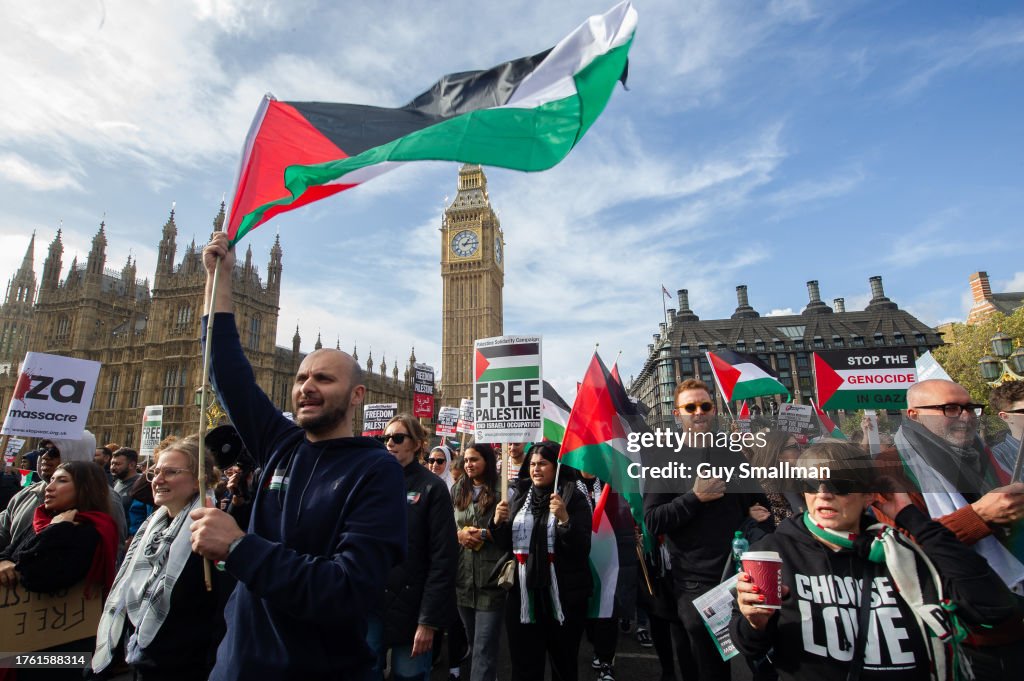Pro-Palestinian Protest In London