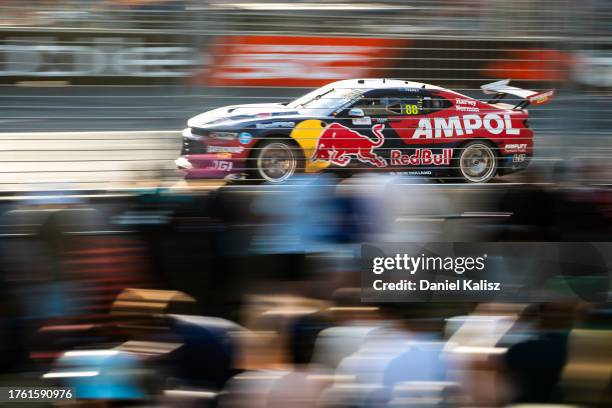 Broc Feeney driver of the Red Bull Ampol Racing Chevrolet Camaro ZL1 during the Gold Coast 500, part of the 2023 Supercars Championship Series at...