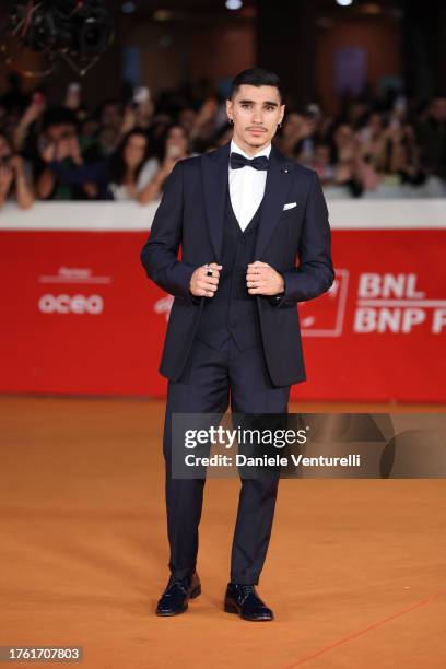 Antonio d'Aquino attends a red carpet for the movie "Mare Fuori 4" during the 18th Rome Film Festival at Auditorium Parco Della Musica on October 28,...