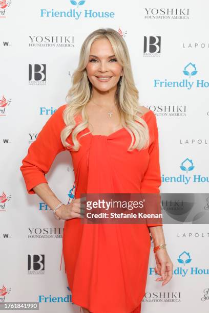 Brandy Ledford attends Friendly House 33rd Annual Awards Luncheon at The Beverly Hilton on October 28, 2023 in Beverly Hills, California.