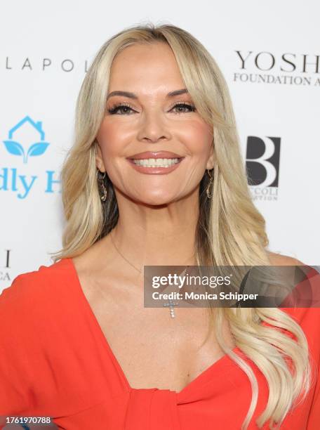 Brandy Ledford attends the Friendly House "Stronger Together" 33rd annual awards luncheon at The Beverly Hilton on October 28, 2023 in Beverly Hills,...