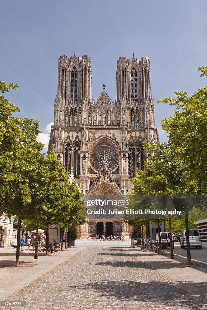 Notre Dame de Reims cathedral.