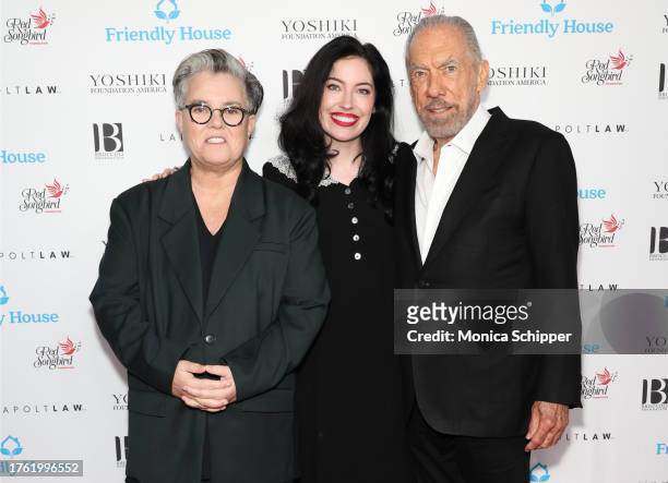 Rosie O'Donnell, Bishop Briggs, and John Paul DeJoria attend the Friendly House "Stronger Together" 33rd annual awards luncheon at The Beverly Hilton...