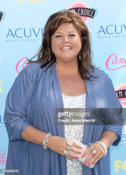 Actress Abby Lee Miller attends the Teen Choice Awards 2013 at Gibson Amphitheatre on August 11, 2013 in Universal City, California.