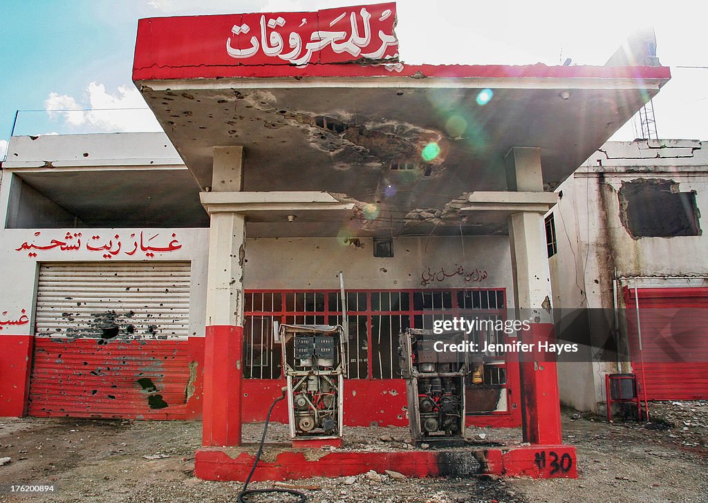 Demolished Gas Station