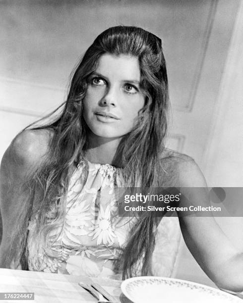 American actress Katharine Ross as Kate in 'They Only Kill Their Masters', directed by James Goldstone, 1972.