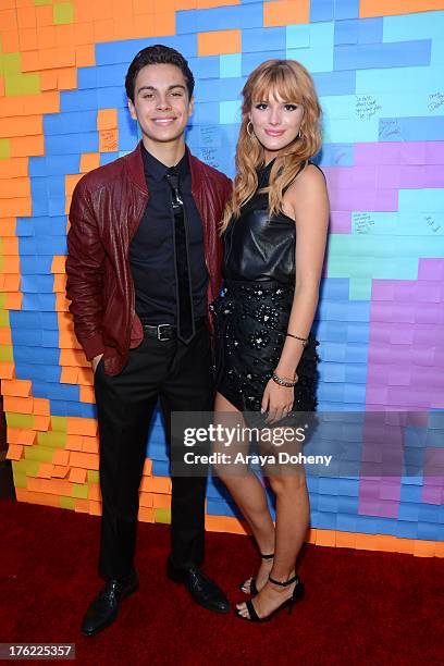 Jake T. Austin and Bella Thorne attend Teen Choice Awards After 'Party' For A Cause Hosted by Boys & Girls Clubs of America and Staples at Saddle...