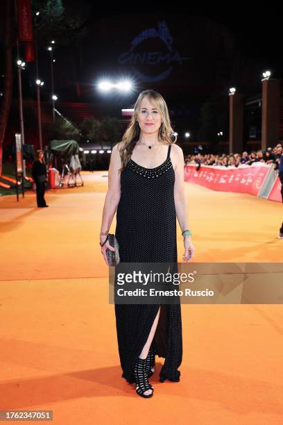 Shira Piven attends a red carpet for the movie "The Performance" during the 18th Rome Film Festival at Auditorium Parco Della Musica on October 28,...
