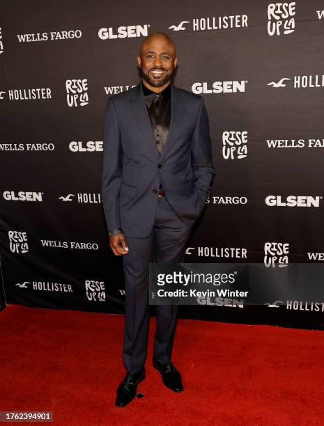 Wayne Brady attends GLSEN's Rise Up LA Benefit Gala at NeueHouse Hollywood on October 28, 2023 in Hollywood, California.