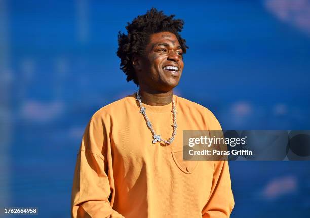 Rapper Kodak Black performs onstage on Day 1 of 2023 ONE MusicFest at Piedmont Park on October 28, 2023 in Atlanta, Georgia.
