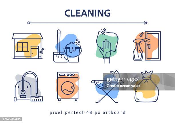 cleaning service related vector infographic banner design concept. global multisphere ready-to-use template. web banner, website header, magazine, mobile application etc. modern design. - wash your hands infographic stock illustrations