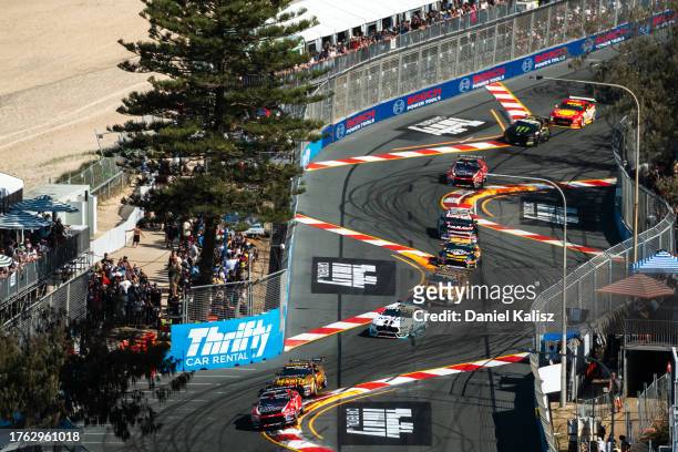 Brodie Kostecki driver of the Coca-Cola Racing Chevrolet Camaro ZL1 during the Gold Coast 500, part of the 2023 Supercars Championship Series at...