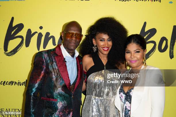 Dapper Dan, Essence's chief content and creative officer MoAna Luu, and Misa Hylton