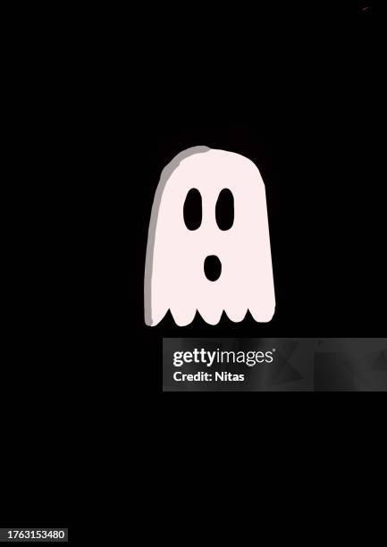 illustration of a ghost - ghost stock pictures, royalty-free photos & images