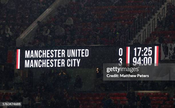 Score In Football 1,843 Scoreboard Premier League Stock Photos, High-Res Pictures, and ...