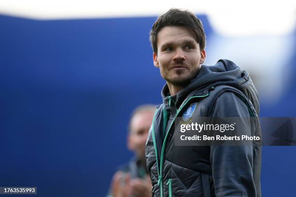 Sheffield Wednesday Manager Danny Rohl during the Sky Bet Championship match between Sheffield Wednesday and Rotherham United at Hillsborough on...