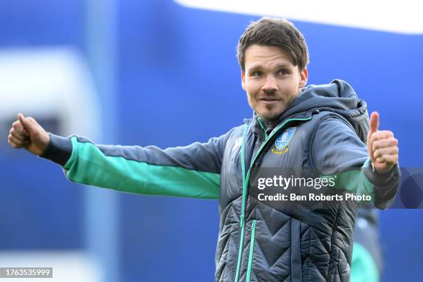 Sheffield Wednesday Manager Danny Rohl during the Sky Bet Championship match between Sheffield Wednesday and Rotherham United at Hillsborough on...
