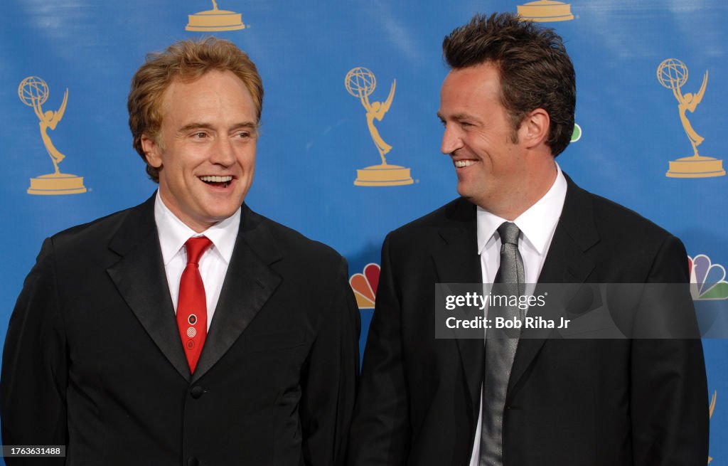 Actor Matthew Perry at Emmy Awards