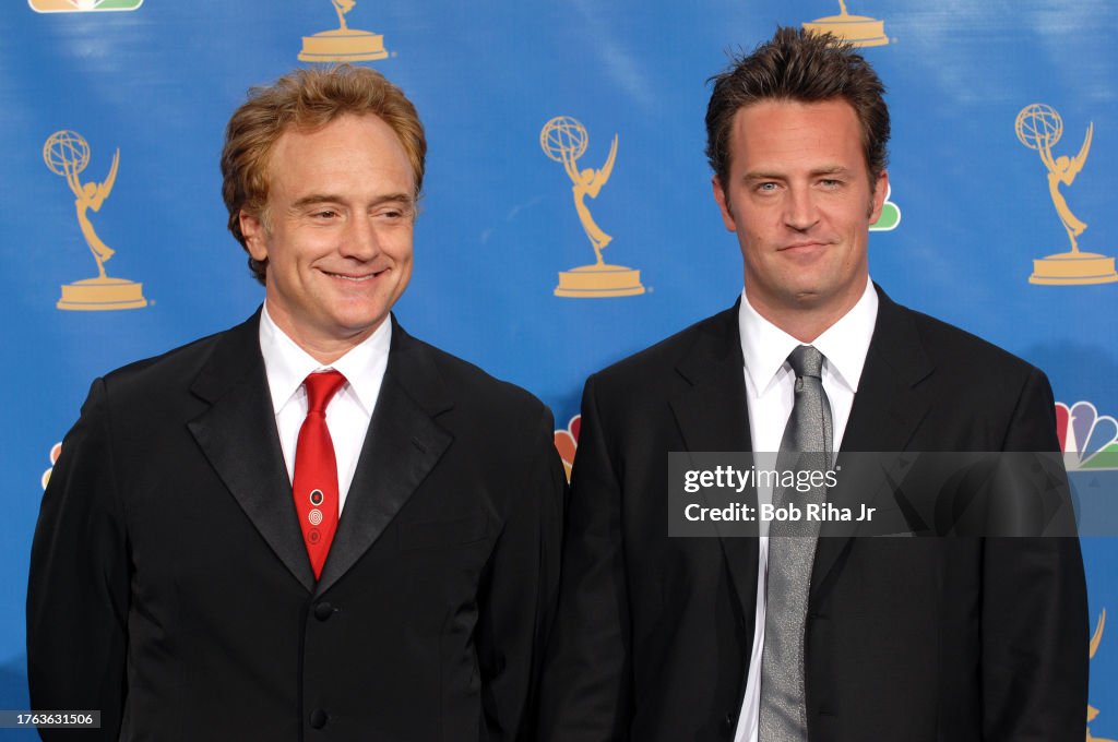 Actor Matthew Perry at Emmy Awards