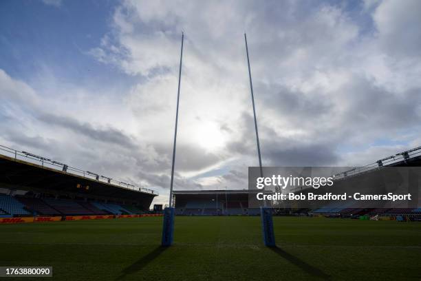 General view of The Stoop, home of Harlequins during the Gallagher Premiership Rugby match between Harlequins and Newcastle Falcons at The Stoop on...