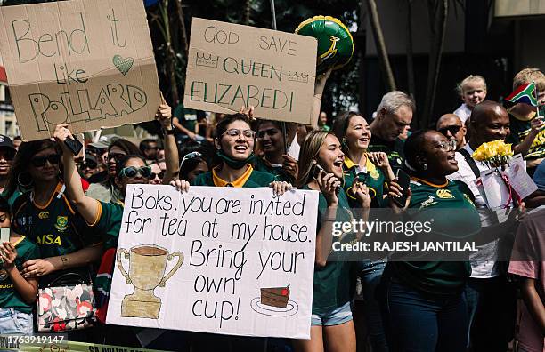 Springbok Rugby Sign 90,137 Springboks Rugby Photos & High Res Pictures - Getty Images