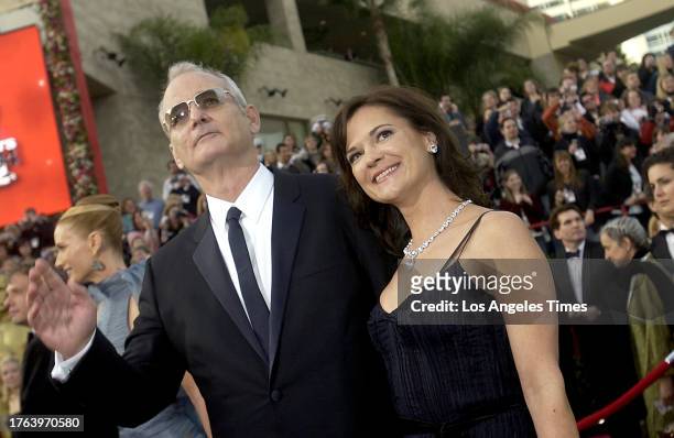 Beatrice De Gea x23332 078277.CA.0229.oscars.BJD Bill Murray and his wife Jennifer Butler arrives at the 76th Annual Academy Awards at the Kodak...