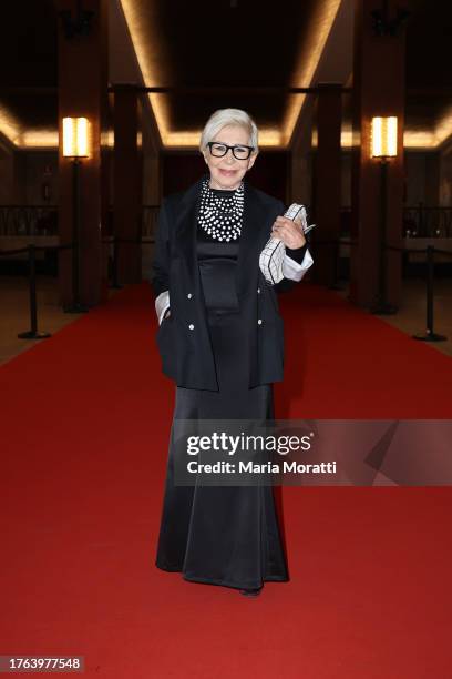 Anna Fendi attends a red carpet for the movie "The Goat" at the 21st Alice Nella Città during the 18th Rome Film Festival on October 29, 2023 in...