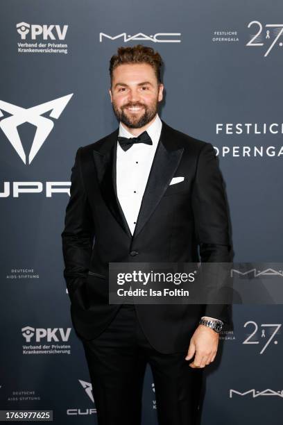 Benjamin Heinrich at the 27th Opera Gala at Deutsche Oper Berlin on November 4, 2023 in Berlin, Germany.