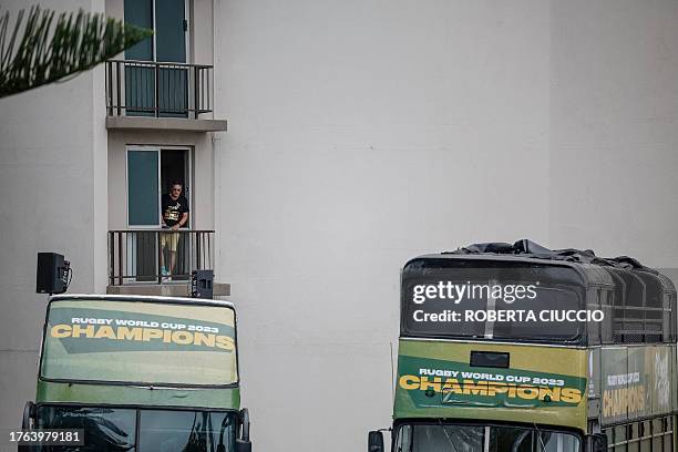 Springboks Rugby Bus 401 Rugby World Cup Trophy Tour France Stock Photos, High-Res Pictures ...