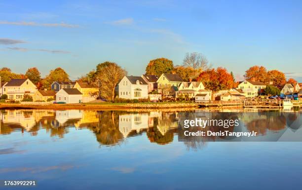 autumn in portsmouth, new hampshire - portsmouth nh stock pictures, royalty-free photos & images