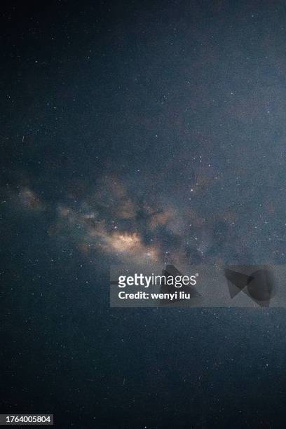 milky way over the sky, view from the southern hemisphere,  new south wales, australia - australia v oman stock pictures, royalty-free photos & images