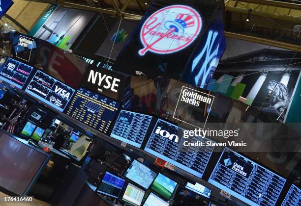Atmosphere at New York Stock Exchange on August 12, 2013 in New York City.