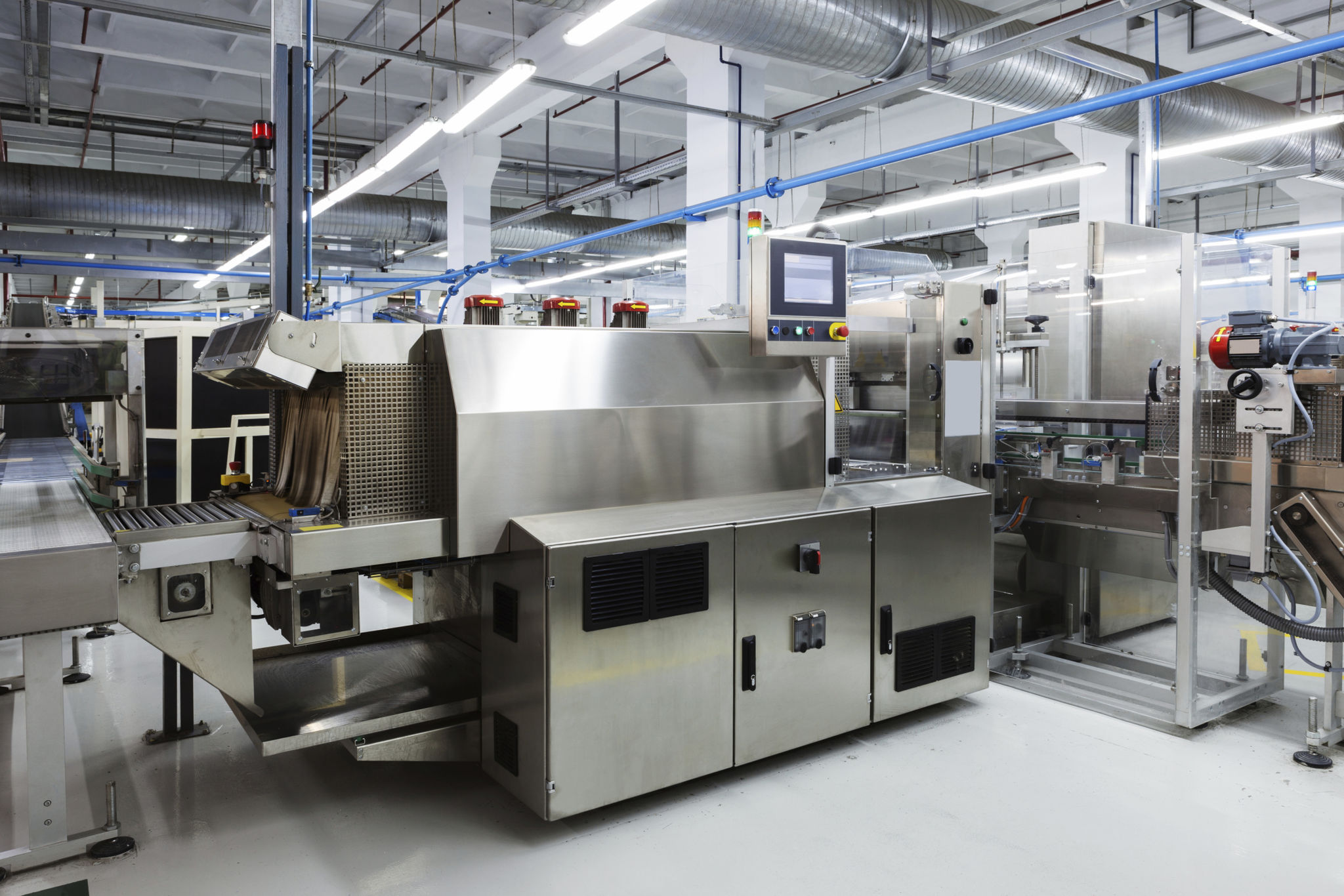 modern machinery