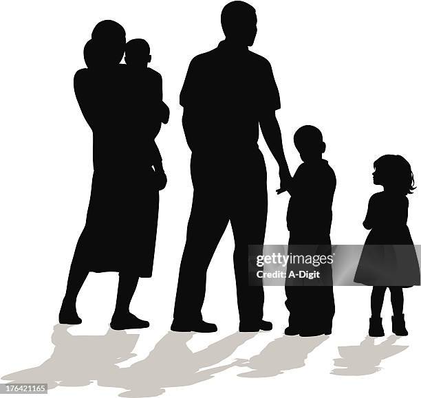 family matters - what matters stock illustrations