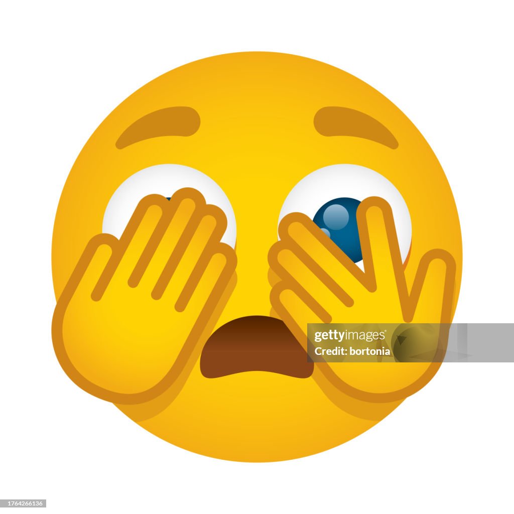Cara con Ojo Mirando Icono Emoji