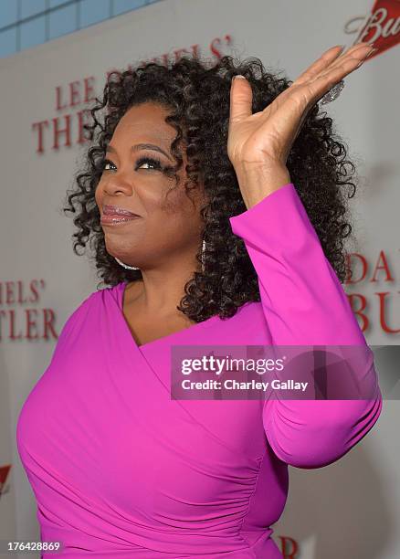 Oprah Winfrey attends LEE DANIELS' THE BUTLER Los Angeles premiere, hosted by TWC, Budweiser and FIJI Water, Purity Vodka and Stack Wines, held at...