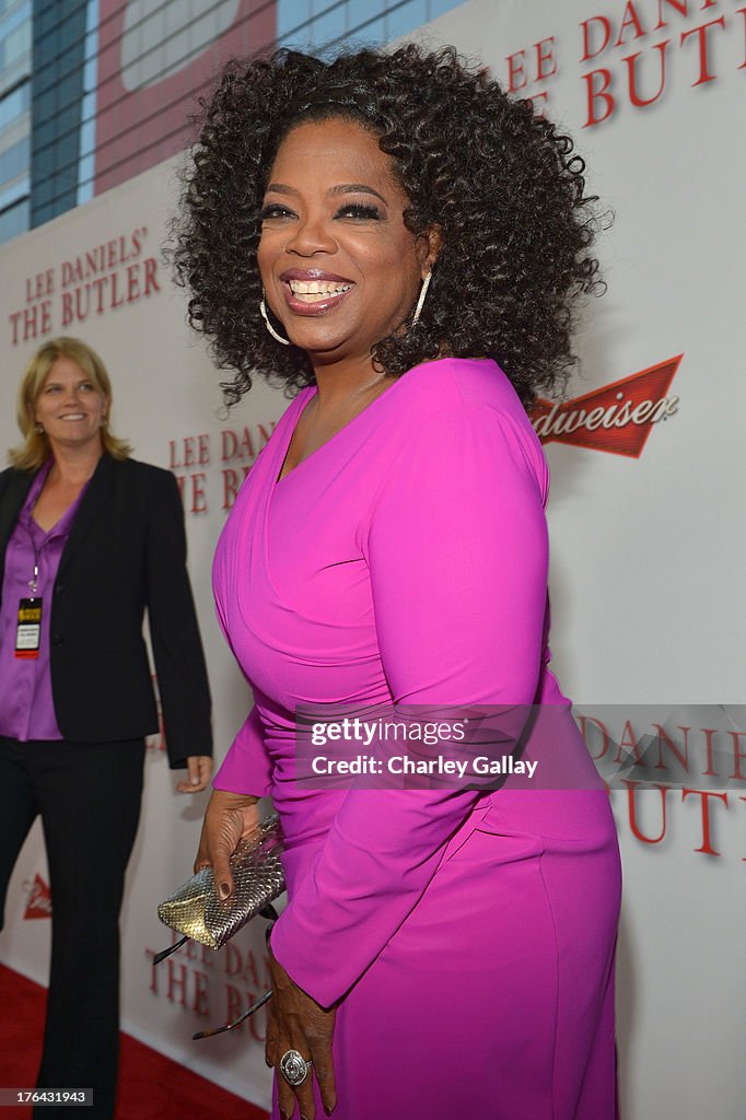 LEE DANIELS' THE BUTLER Los Angeles Premiere, Hosted By TWC, Budweiser And FIJI Water, Purity Vodka And Stack Wines - Red Carpet
