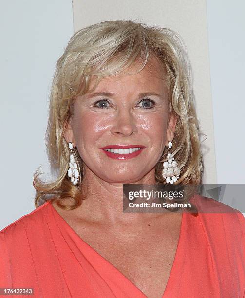 Sharon Bush attends the "Baby Sellers" premiere at United Nations Headquarters on August 12, 2013 in New York City.