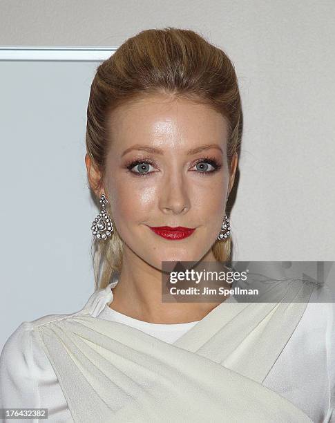 Actress Jennifer Finnigan attends the "Baby Sellers" premiere at United Nations Headquarters on August 12, 2013 in New York City.
