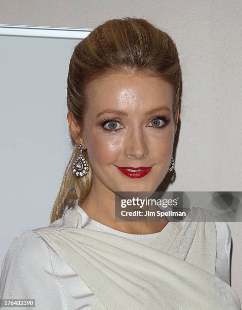 Actress Jennifer Finnigan attends the "Baby Sellers" premiere at United Nations Headquarters on August 12, 2013 in New York City.