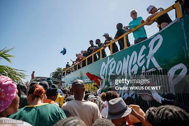 Springboks Rugby Bus 292 Rugby Tour Bus Stock Photos, High-Res Pictures, and Images - Getty ...