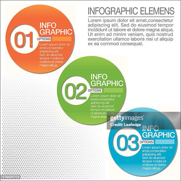 abstract infographics - folder mockup stock illustrations