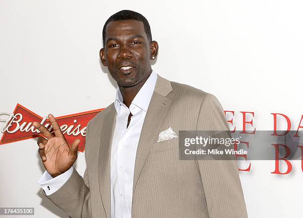 Pro Basketball player Michael Finley attends LEE DANIELS' THE BUTLER Los Angeles premiere, hosted by TWC, Budweiser and FIJI Water, Purity Vodka and...