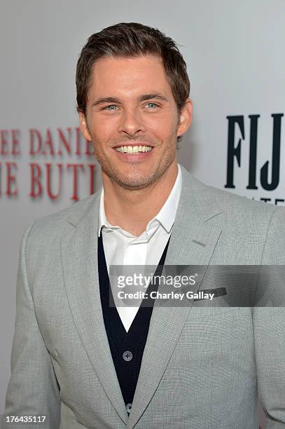 Actor James Marsden attends LEE DANIELS' THE BUTLER Los Angeles premiere, hosted by TWC, Budweiser and FIJI Water, Purity Vodka and Stack Wines, held...