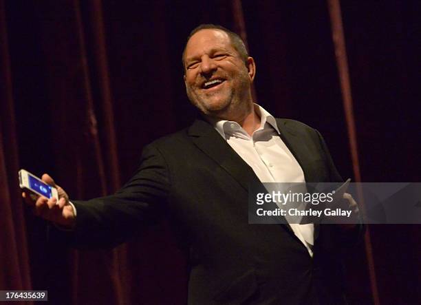 Harvey Weinstein attends LEE DANIELS' THE BUTLER Los Angeles premiere, hosted by TWC, Budweiser and FIJI Water, Purity Vodka and Stack Wines, held at...