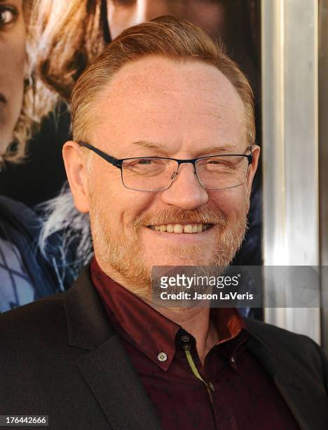 Actor Jared Harris attends the premiere of "The Mortal Instruments: City Of Bones" at ArcLight Cinemas Cinerama Dome on August 12, 2013 in Hollywood,...