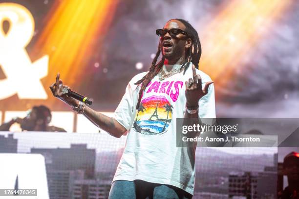 Chainz performs onstage during Day 2 of One MusicFest at Piedmont Park on October 29, 2023 in Atlanta, Georgia.