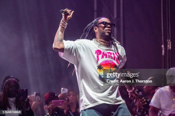 Chainz performs onstage during Day 2 of One MusicFest at Piedmont Park on October 29, 2023 in Atlanta, Georgia.