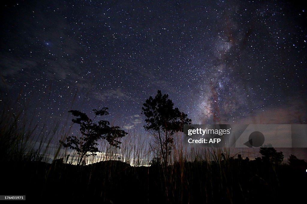 MYANMAR-ASTRONOMY-METEOR-SHOWER-PERSEIDS